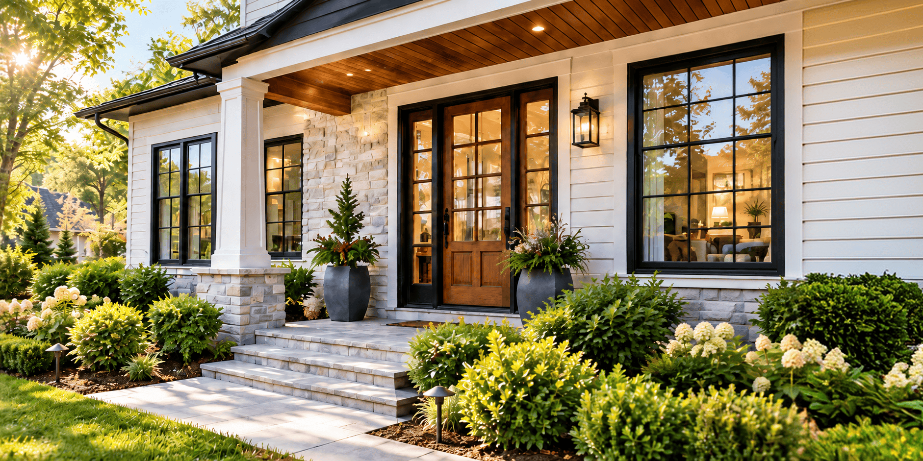 Home exterior by a Northern Virginia window and door company
